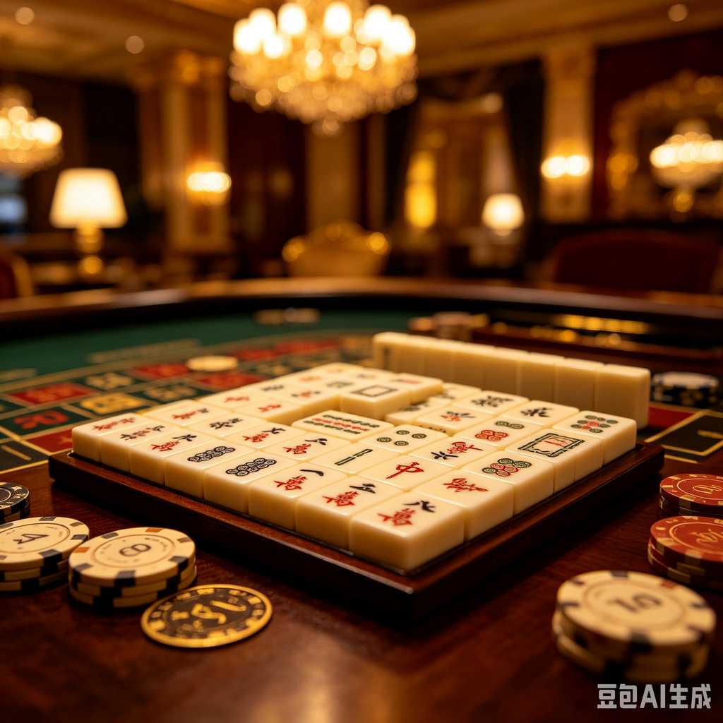 colored mahjong tile racks